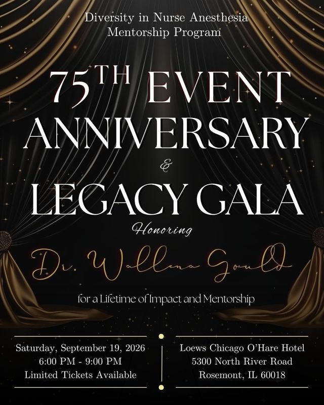 Diveristy CRNA RFU Chicago, IL 2026 | Mentorship Program